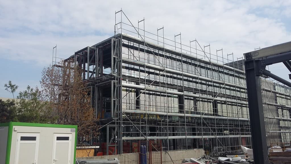 Cam cephe sistemi detayı